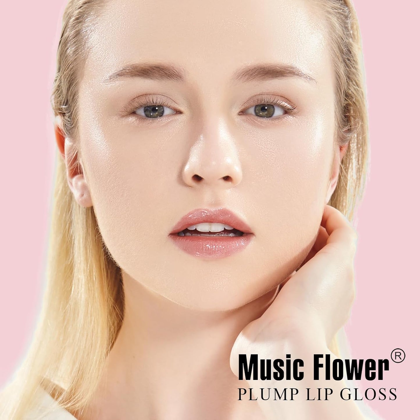 Lip Plumper, Softer and Fuller Lips, Moisturizing Lip Care with Clear Gloss Formula