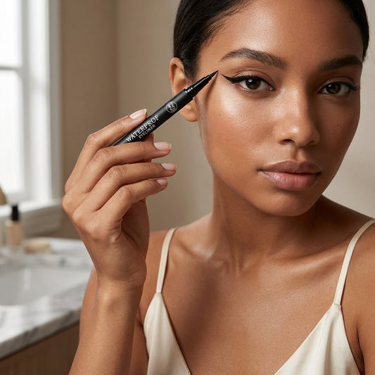 Quick-Dry Liquid Eyeliner Pen – Matte Waterproof Long-Wear