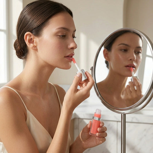 Crystal Jelly Plumping Lip Oil – Tinted Moisturizing Lip Gloss