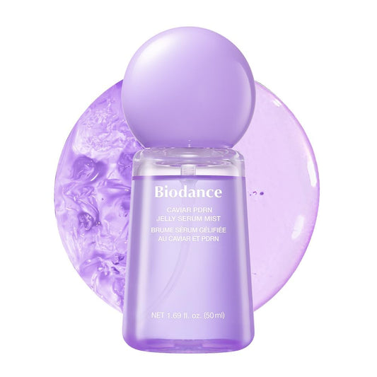 Caviar PDRN Jelly Serum Mist, Hydrating Face Mist, Revitalizing & Radiance Face Spray, Sprayable Hydrogel, Travel Essentials & Self Care Gifts for Women, Korean Skin Care | 1.69 Fl.Oz