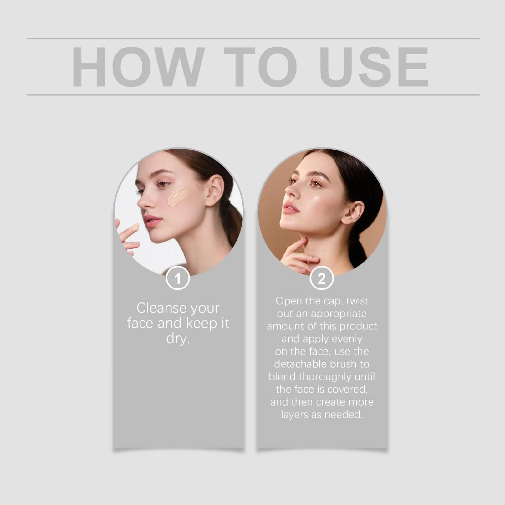 Color Changing Foundation Stick – Korean Tone-Adapting Makeup | Flawless Skin, Full Coverage, Hydrating Concealer Balm