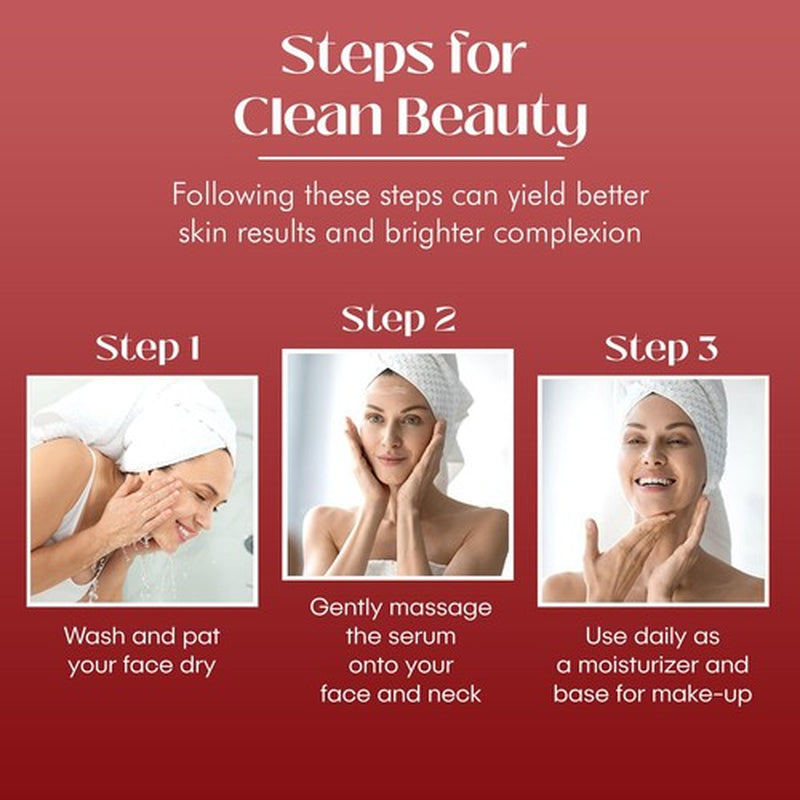 Korean Retinol Serum anti Aging Skin Care 1.69 Fl Oz Clean Beauty Elixir