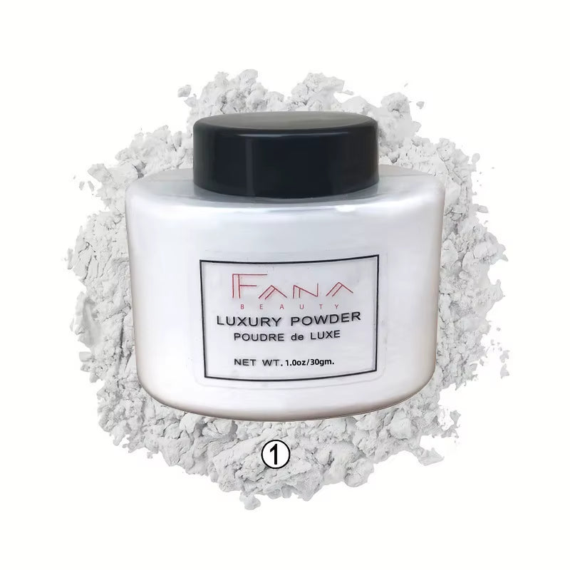 4 Colors Luxury Banana Powder Long-Lasting Waterproof Light and Breathable Oil-Controlling Setting Powder