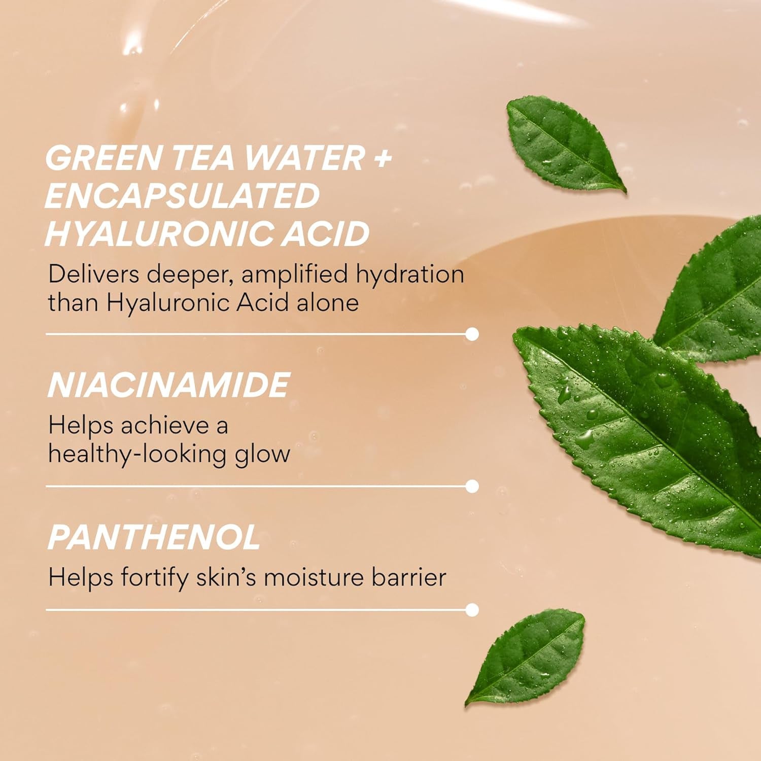 Innisfree Green Tea Seed Hydrating Serum with Hyaluronic Acid & Niacinamide, Korean Face Serum for Glow & Skin Barrier Suport, Available in Refill & Sets