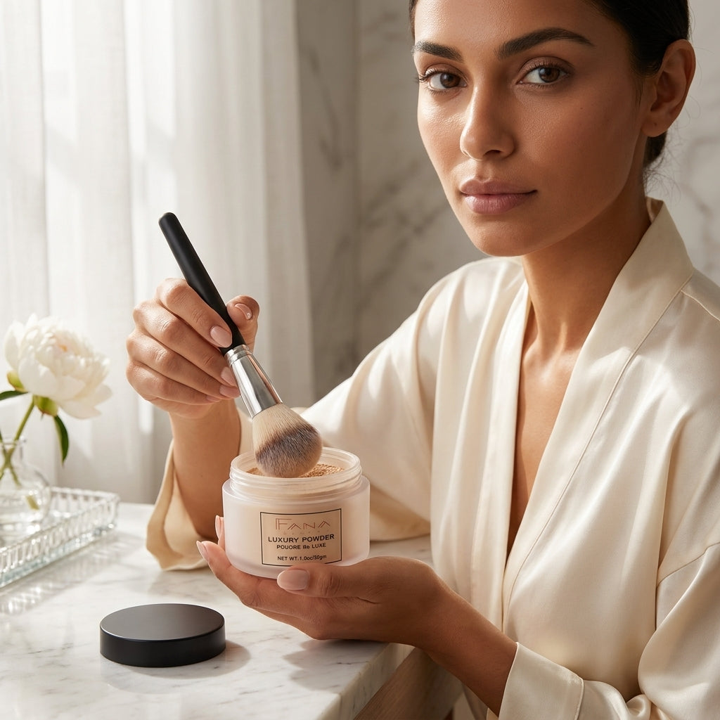 Luxury Banana Setting Powder – Long-Lasting Oil-Control, 4 Shades