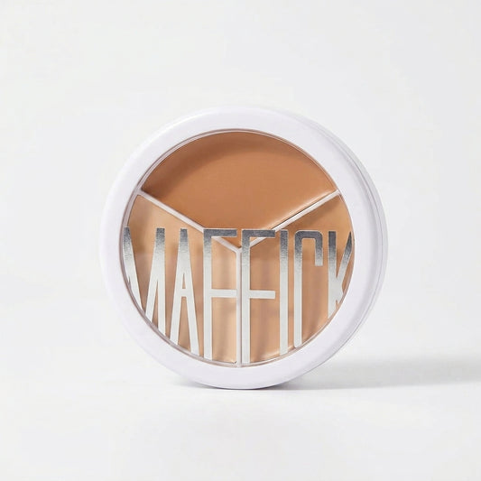 3-Color Concealer Palette Professionally Covers Dark Circles around Eyes and Face