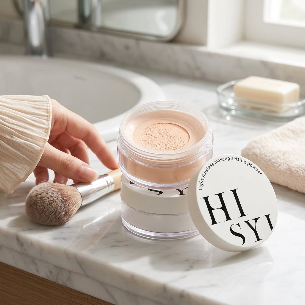 Translucent Setting Powder – Long-Lasting Waterproof Finish