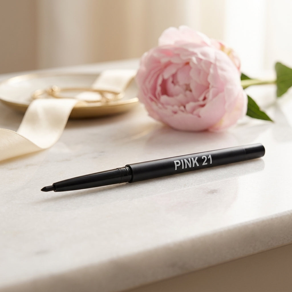 Black Eyeliner Pencil 5-Pack – Waterproof Smudge-Proof Long-Wear