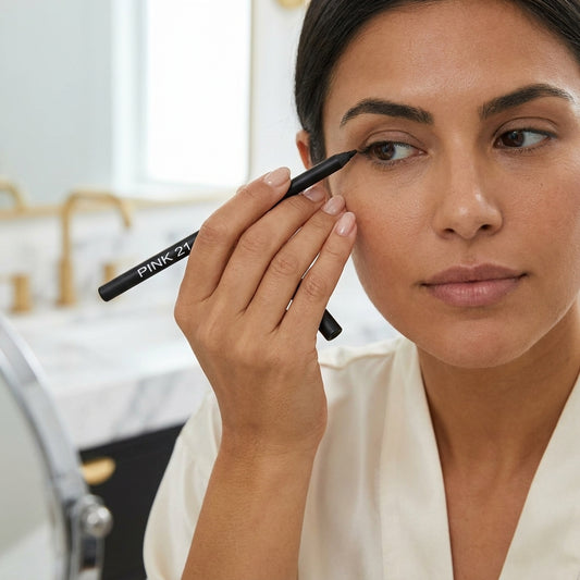 Black Eyeliner Pencil 5-Pack – Waterproof Smudge-Proof Long-Wear