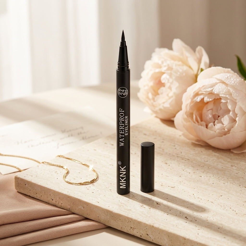 Quick-Dry Liquid Eyeliner Pen – Matte Waterproof Long-Wear
