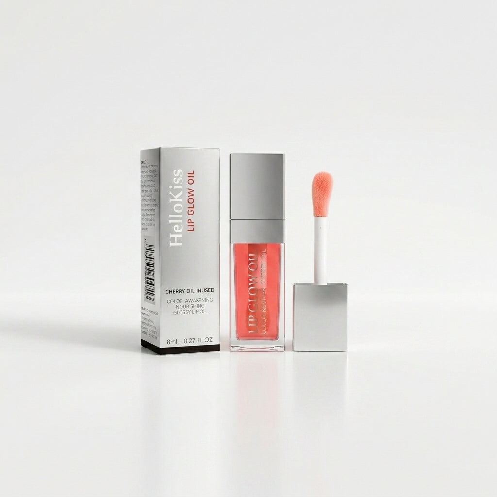 Crystal Jelly Plumping Lip Oil – Tinted Moisturizing Lip Gloss