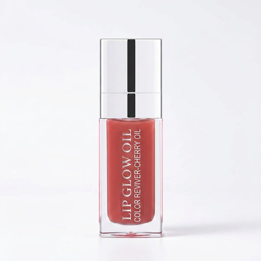 Moisturizing Lip Oil – Plumping & Exfoliating Pink Lip Gloss Balm