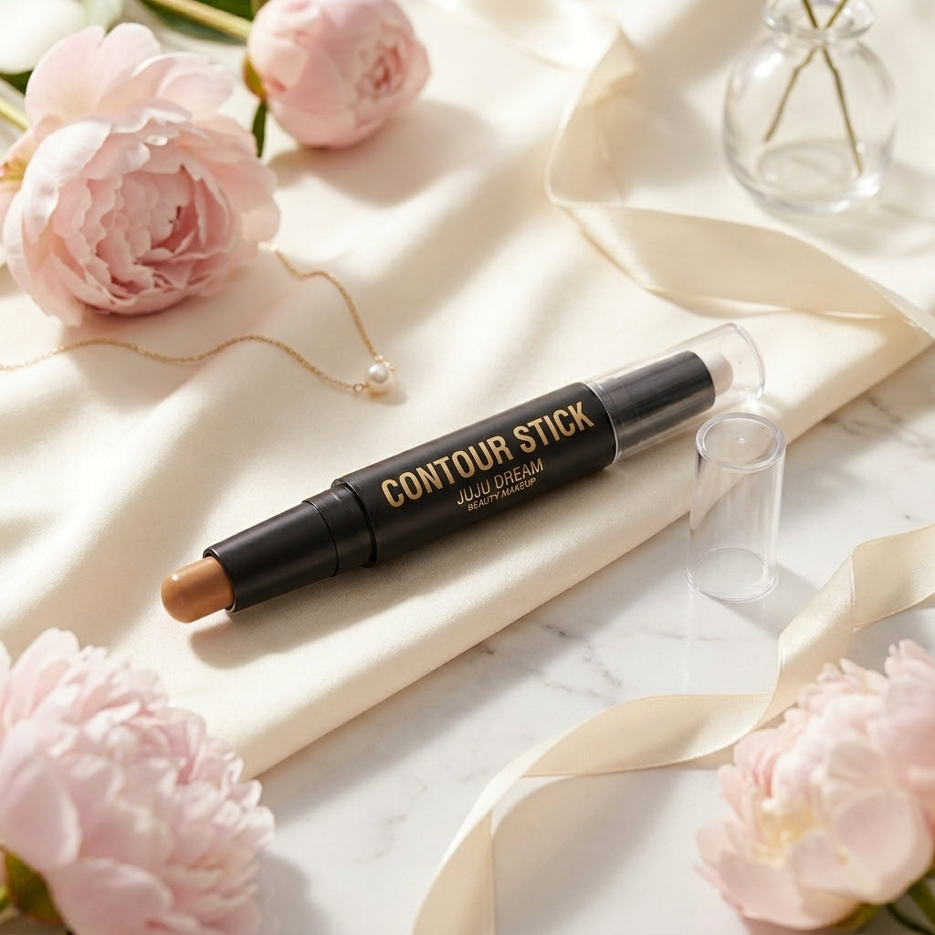 Dual-Ended Contour & Concealer Stick — Long-Lasting Coverage