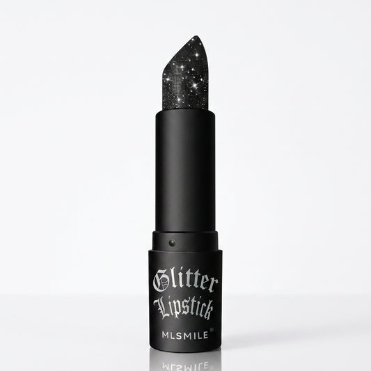 7-Color Glitter Lipstick Set — Diamond Pearlescent, Waterproof