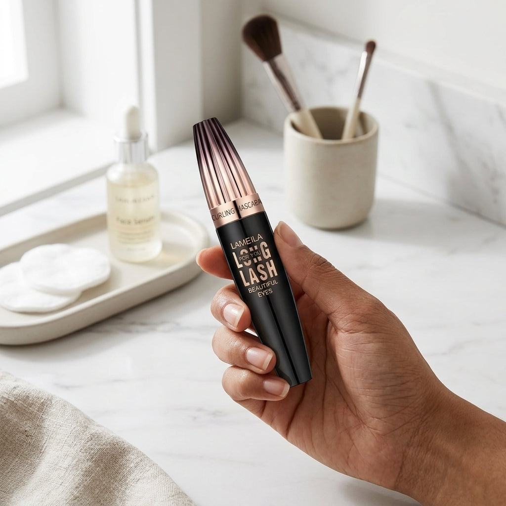4D Waterproof Mascara — Volumizing, Curling & Long-Lasting