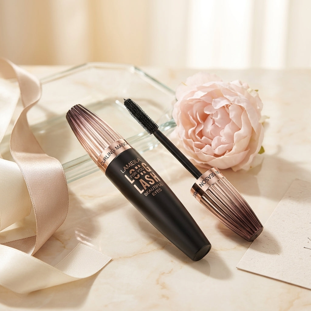 4D Waterproof Mascara — Volumizing, Curling & Long-Lasting