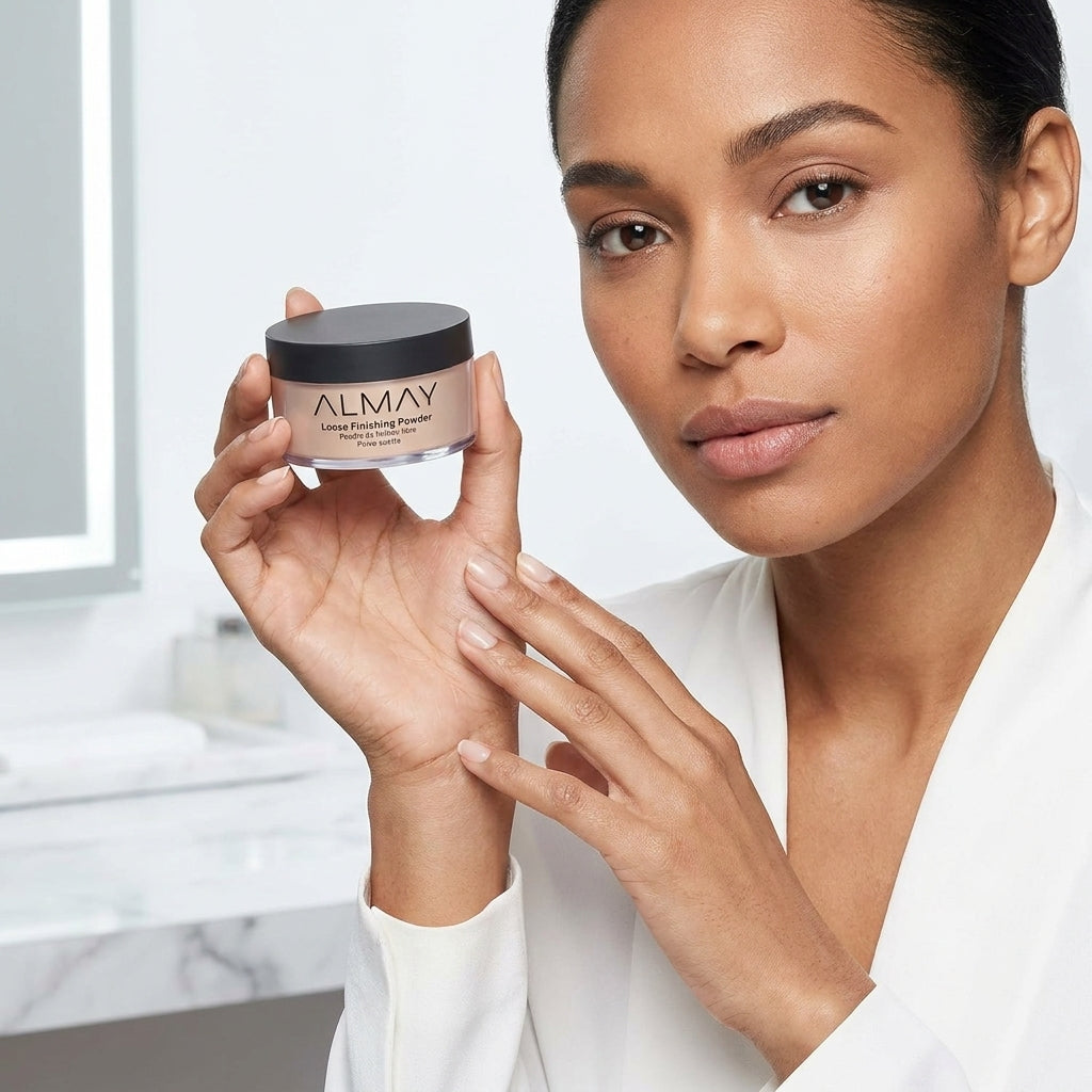 Almay Matte Loose Setting Powder — Light Medium 200