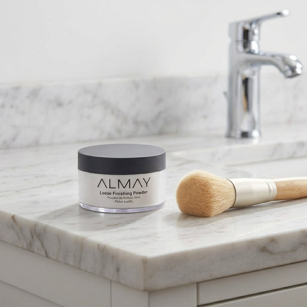 Almay Matte Loose Setting Powder — Light Medium 200