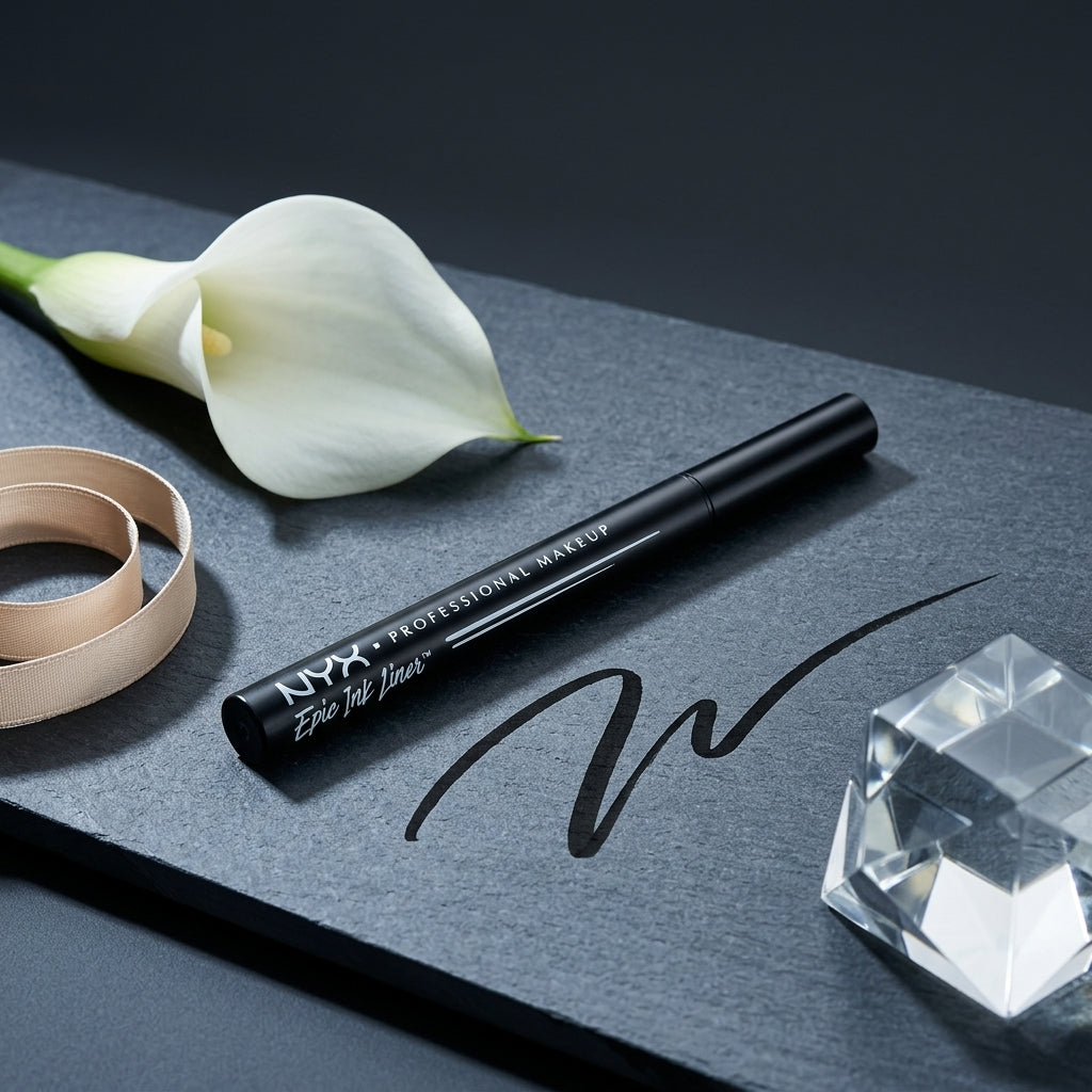 NYX Epic Ink Liner - Waterproof Liquid Eyeliner (Black) - Vegan Formula