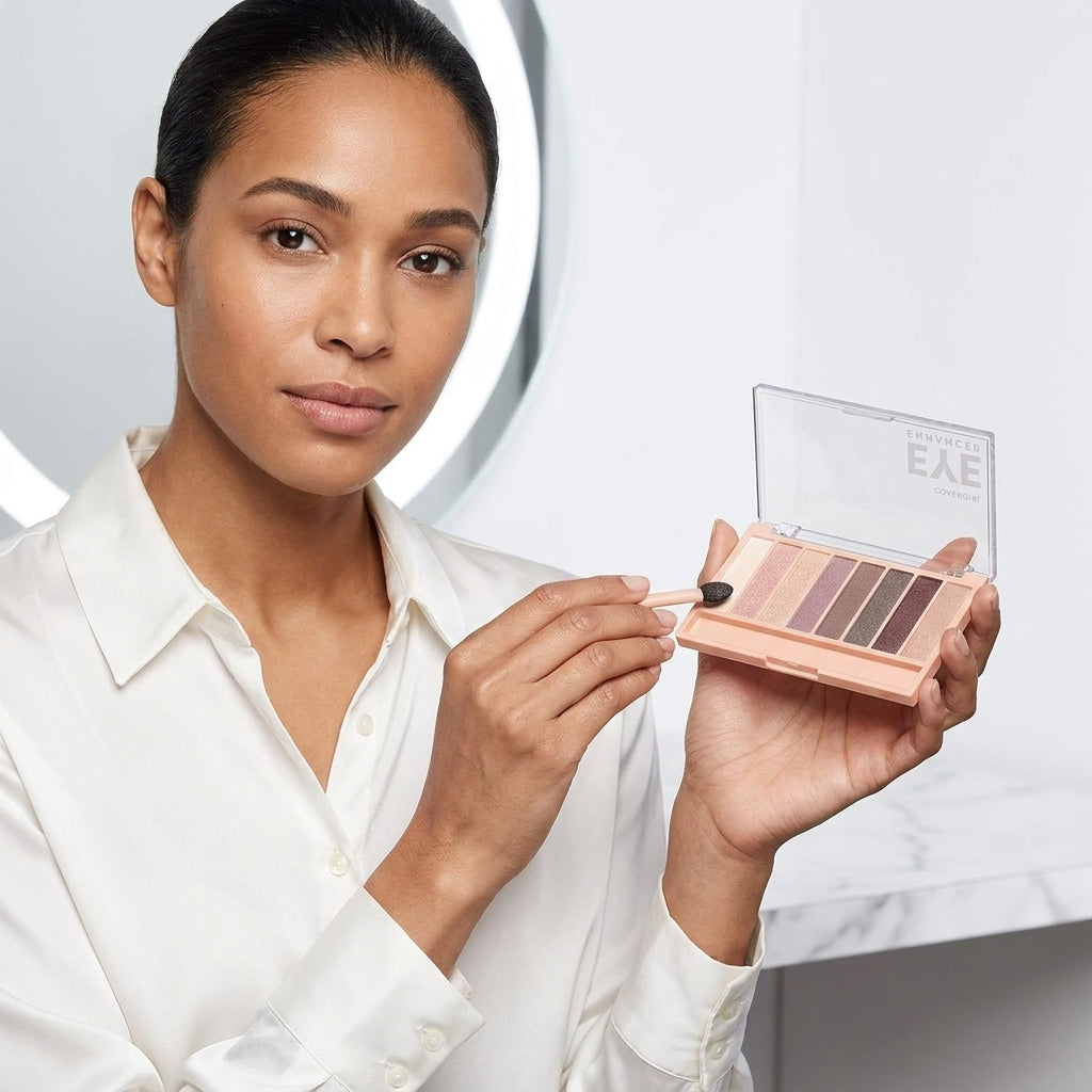 Eye Enhancer Eyeshadow Palette, 815 Roses (Packaging May Vary)