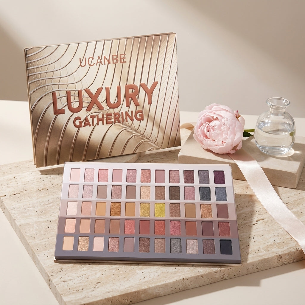 Luxury Gathering Neutral Eyeshadow Palette - Matte & Shimmer Nudes
