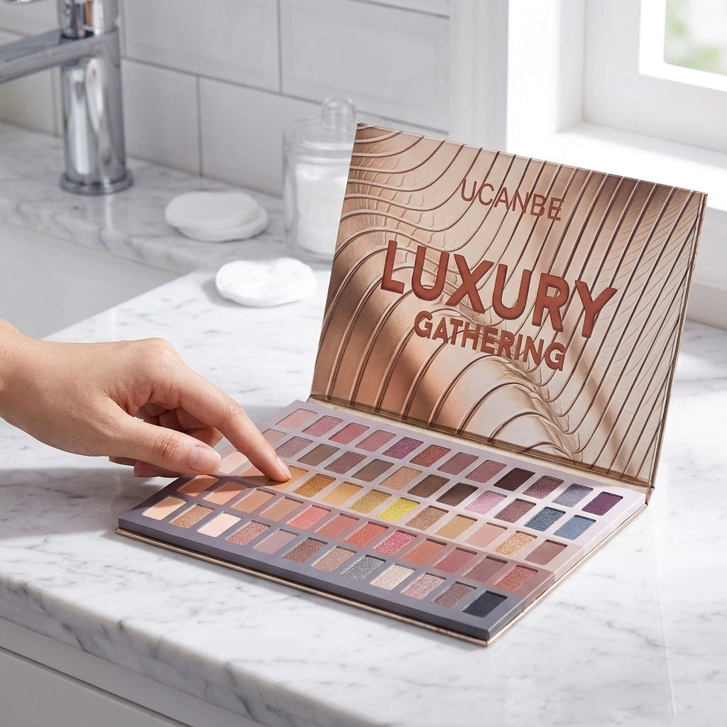 Luxury Gathering Neutral Eyeshadow Palette - Matte & Shimmer Nudes