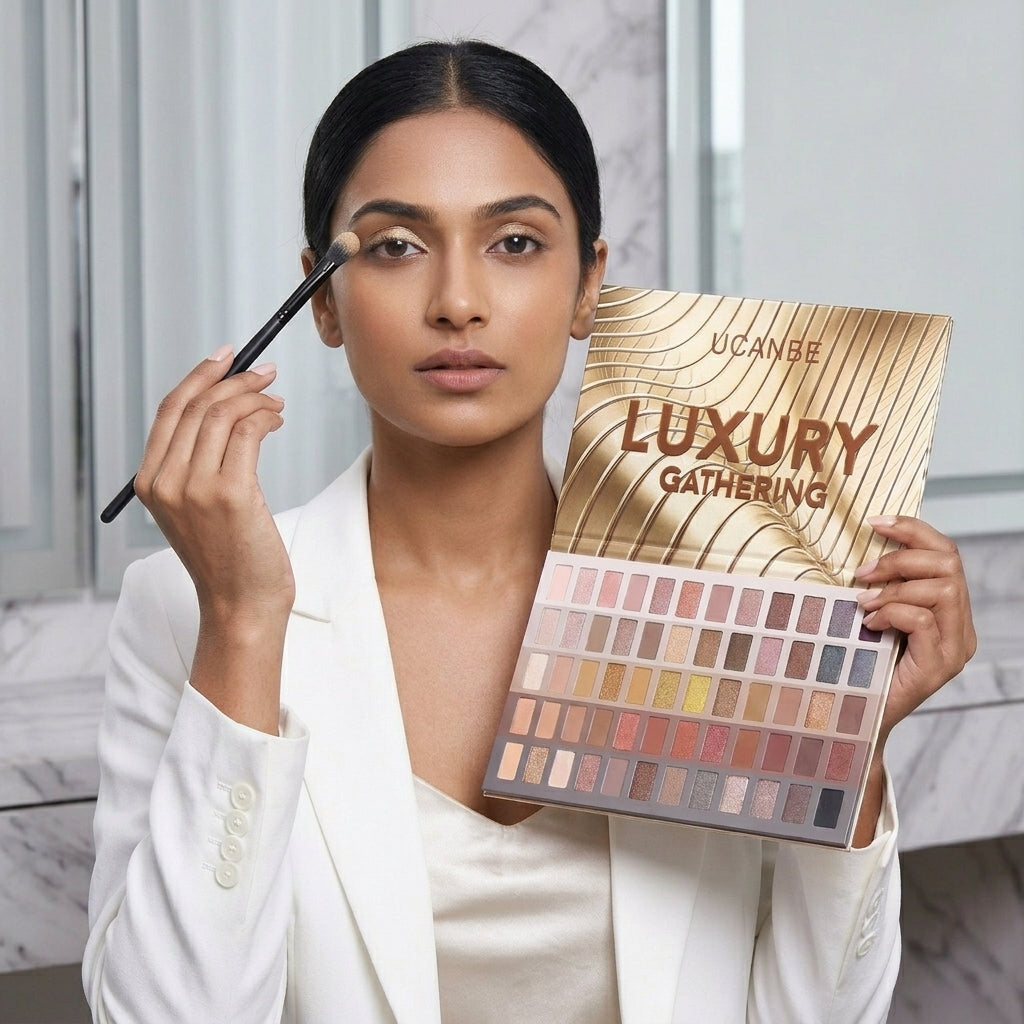 Luxury Gathering Neutral Eyeshadow Palette - Matte & Shimmer Nudes