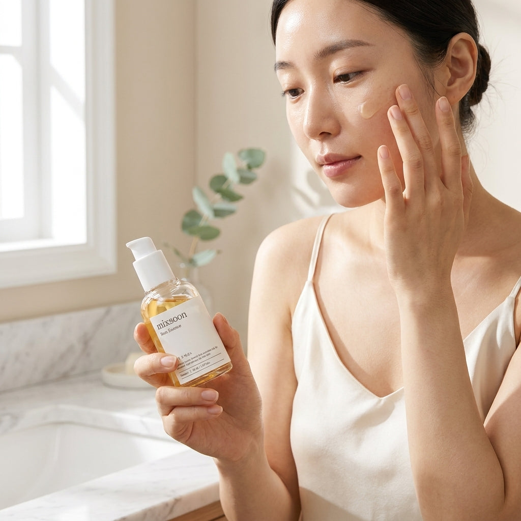 mixsoon Bean Essence – Korean Glass Skin Essence for Hydration, Pore Care & Smooth Radiant Skin | Vegan K-Beauty