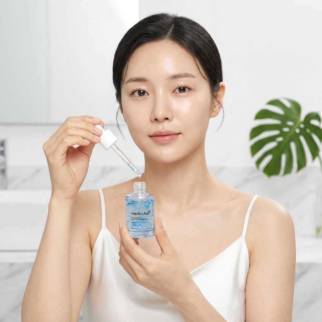 Medicube Hyaluronic Multi Peptide PDRN Serum – Deep Hydration, Skin Barrier Support & Glass Skin Glow (30ml)