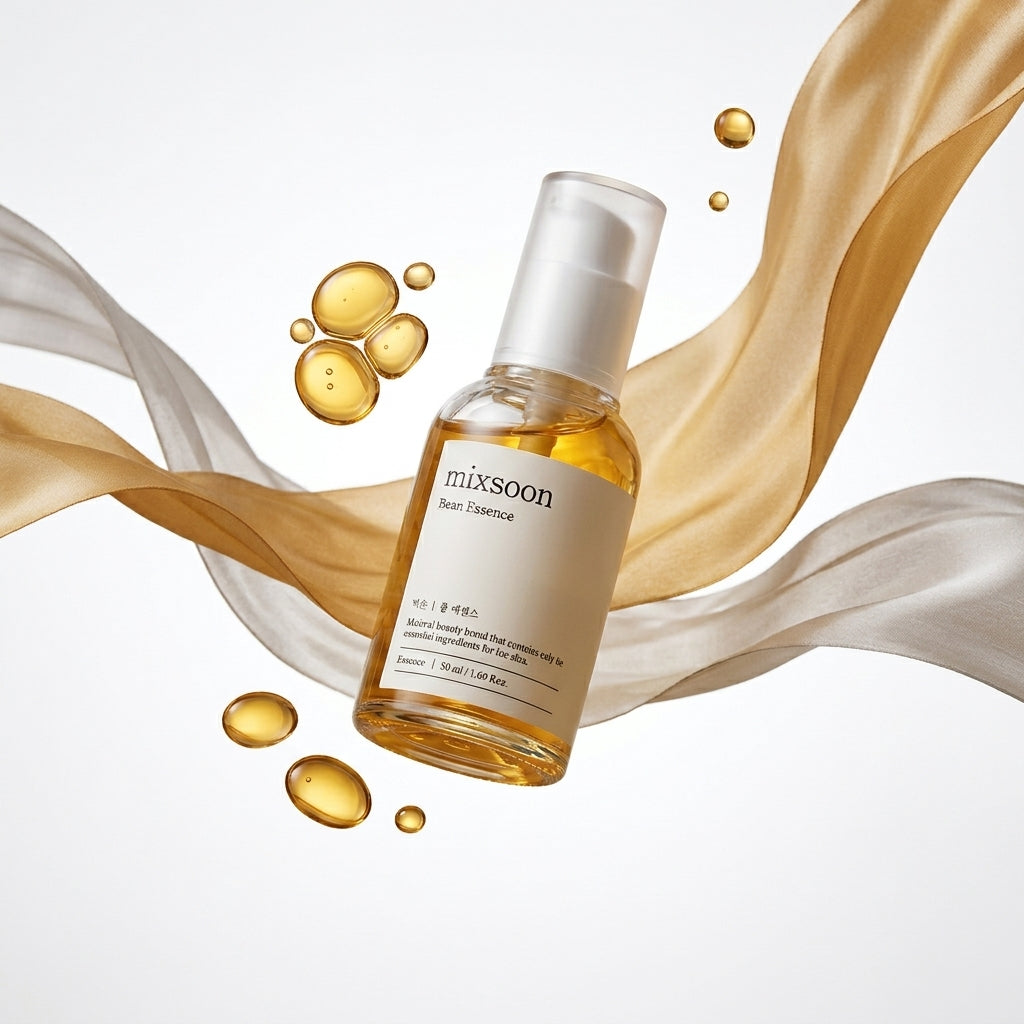 mixsoon Bean Essence – Korean Glass Skin Essence for Hydration, Pore Care & Smooth Radiant Skin | Vegan K-Beauty