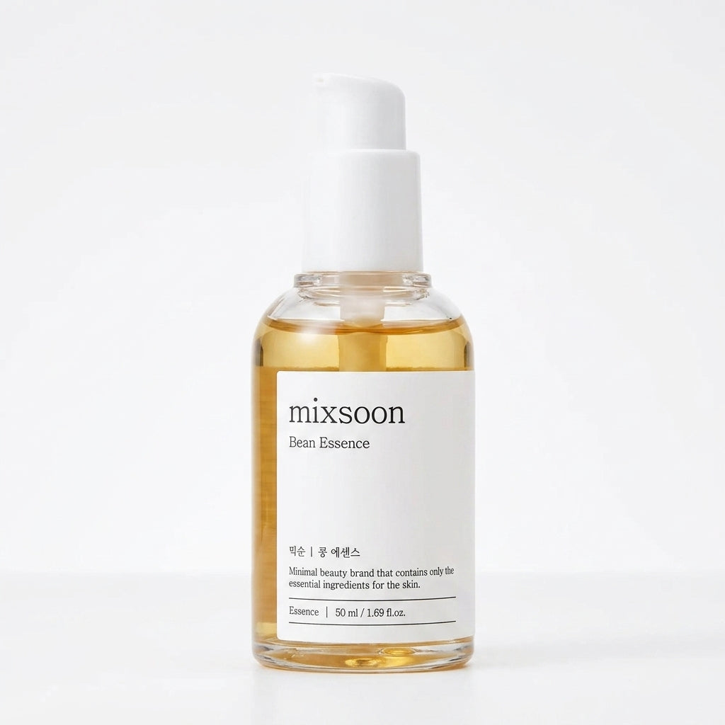 mixsoon Bean Essence – Korean Glass Skin Essence for Hydration, Pore Care & Smooth Radiant Skin | Vegan K-Beauty