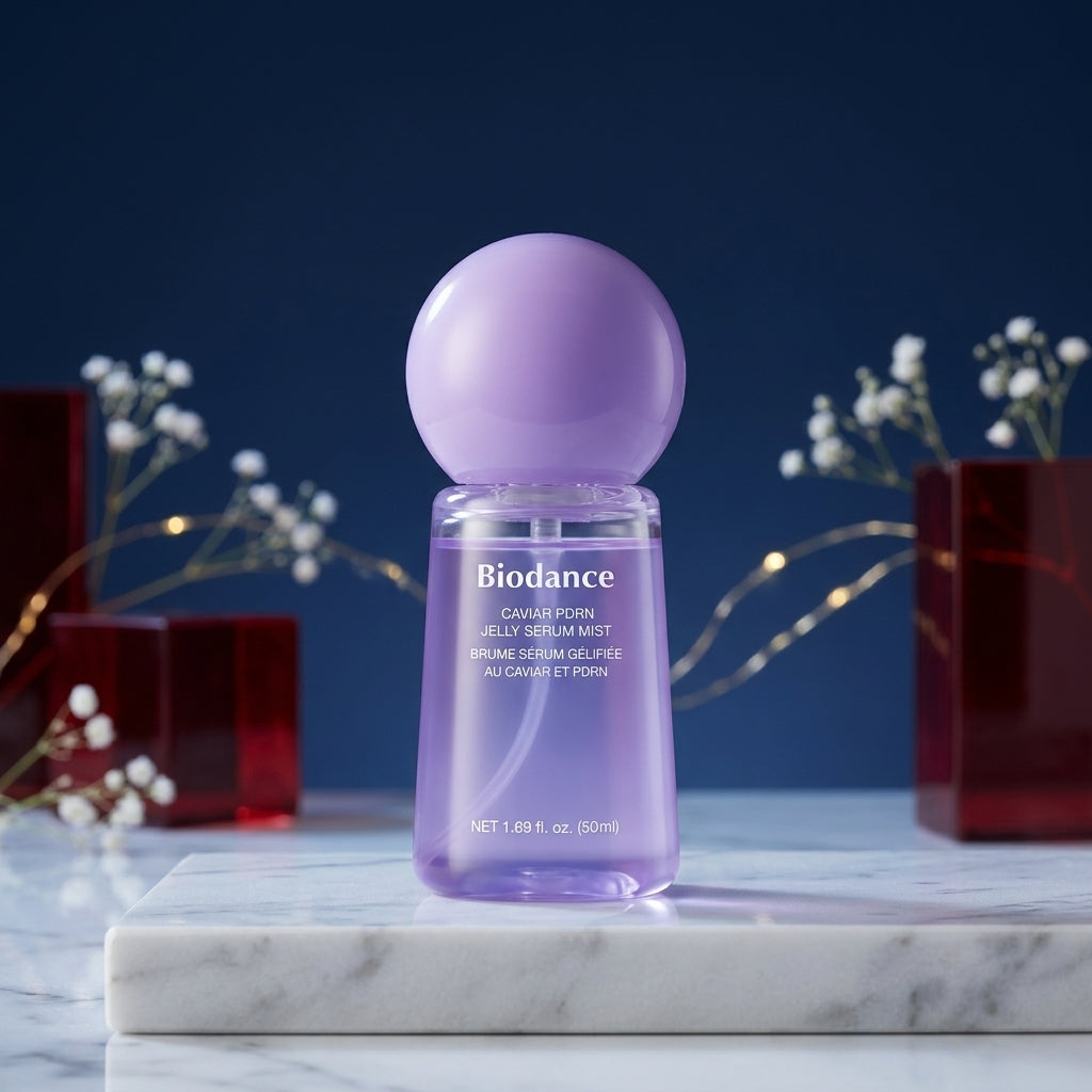 Biodance Caviar PDRN Jelly Serum Mist | Hydrating Face Mist with Caviar Extract | Korean Skincare | 50ml (1.69 fl oz)