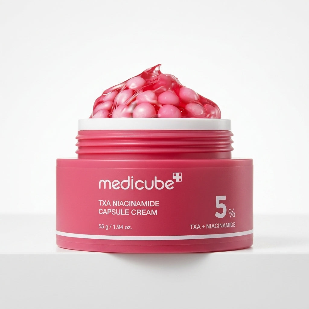 Medicube TXA + Niacinamide Capsule Cream | Dark Spot Correcting & Brightening Moisturizer | Korean Skincare | 55ml (1.94 fl oz)