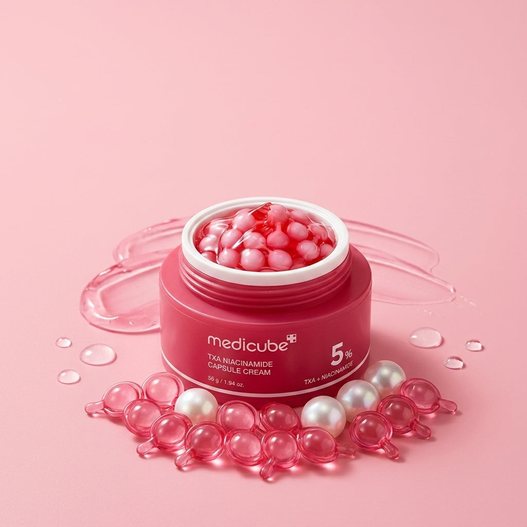 Medicube TXA + Niacinamide Capsule Cream | Dark Spot Correcting & Brightening Moisturizer | Korean Skincare | 55ml (1.94 fl oz)