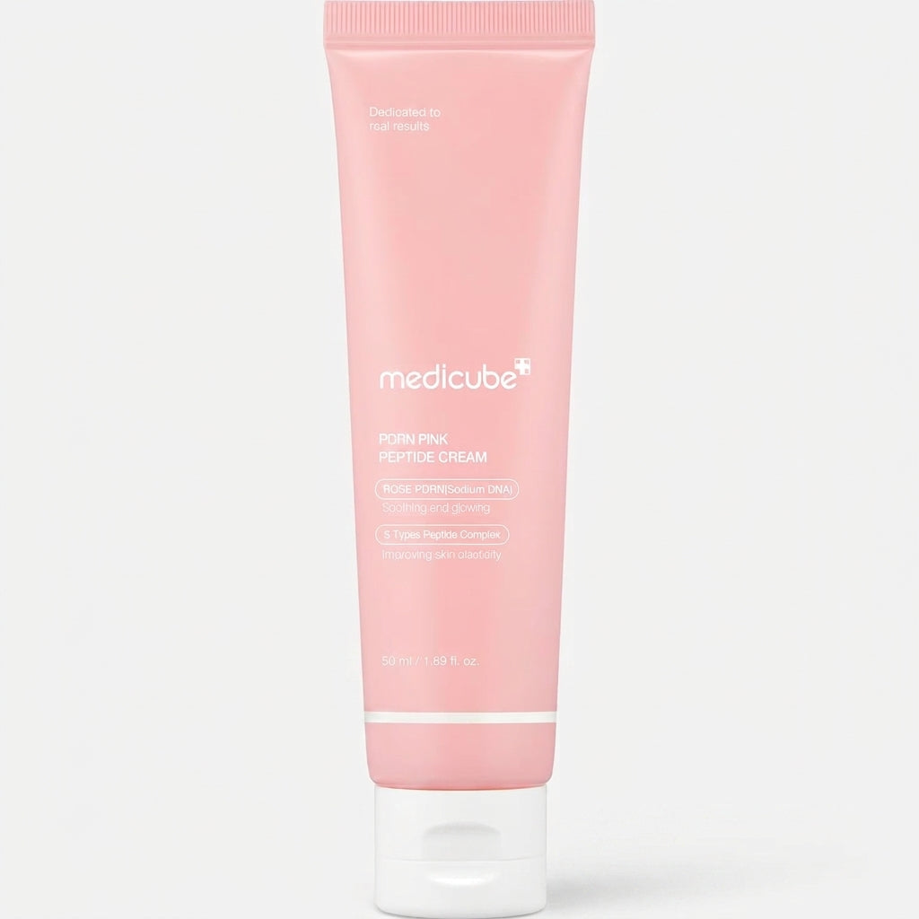 Medicube PDRN Pink Moisturizing Cream | Hydrating & Barrier Repair Face Cream | Korean Skincare | 50ml